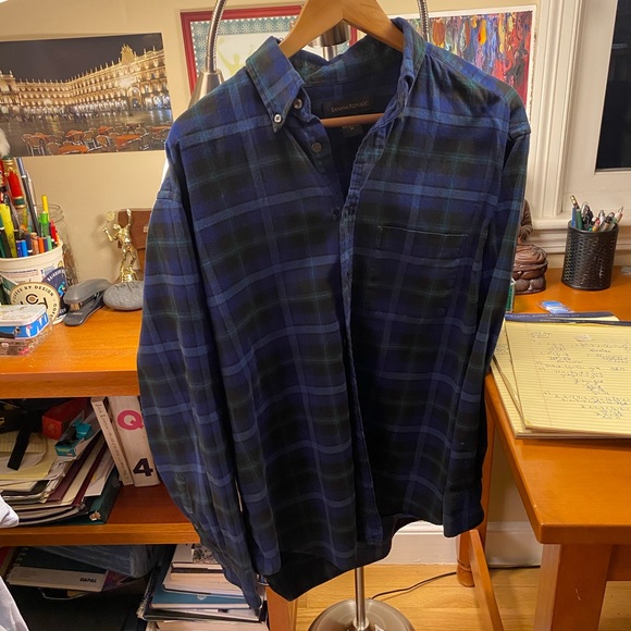 Banana Republic Mens Button Down Sz Medium - Picture 4 of 4